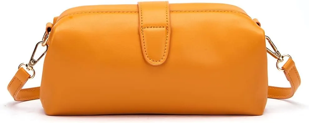 Women Retro Handbag Leather Handbag Fashion Crossbody Bags Premium Purse Barrel Bags Handle Work Totes