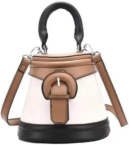 Women Shoulder Bags, Women's Bag Handbag Round Totes Bags For Women Clutches Luxury Crossbody Bag Leather Hand Pouch