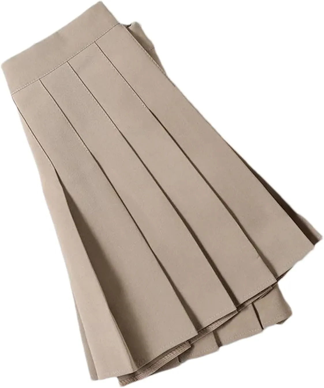Women's High Waist A-Line Mini Pleated Skirt with Shorts for Spring and Summer Girls' Clothes