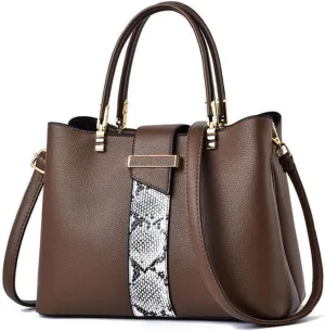 Womens Purses and Handbags PU Leather Shoulder Bag Ladies Designer Top-Handle Satchel Fashion Messenger Tote Bag