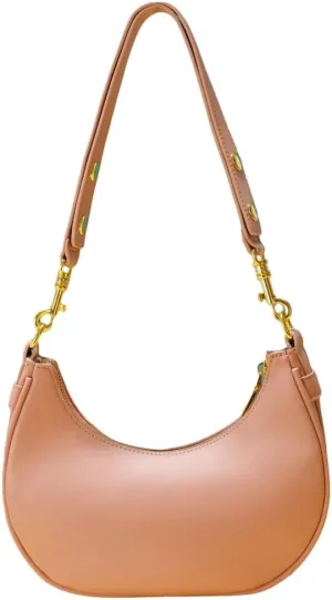 Women's Shoulder Bag Handbag PU Leather Underarm Purse Shopping Dating Traveling Top Handle Satchels 2024