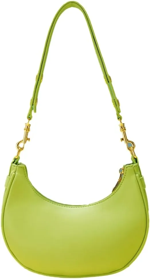 Women's Shoulder Bag Handbag PU Leather Underarm Purse Shopping Dating Traveling Top Handle Satchels 2024