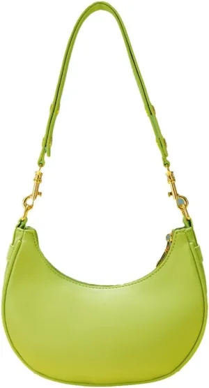 Women's Shoulder Bag Handbag PU Leather Underarm Purse Shopping Dating Traveling Top Handle Satchels 2024